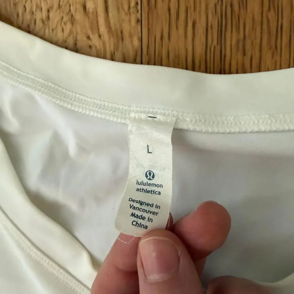 Lululemon Men's White Swim